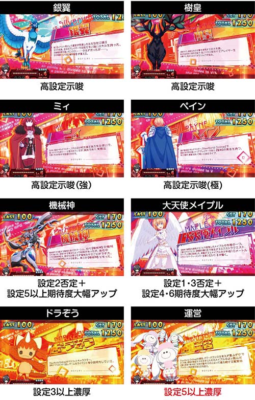 スマスロ 防振り キャラ紹介画面の設定示唆
