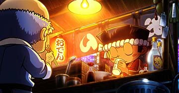 おでん屋台ステージ