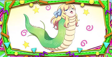 邪神ちゃんドロップキック ボーナス終了時のPUSH「邪神ちゃん進化系」(次回天国A or B濃厚)