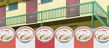 邪神ちゃんドロップキック ステチェンワイプ「ラーメン」(規定ゲーム数が近い大チャンス＆エピソードボーナスの期待大)