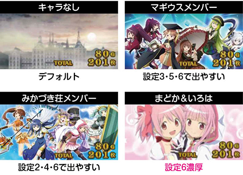 マギアレコード AT終了画面