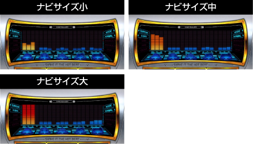 LB SHAKE BONUS TRIGGER イコライザーナビ演出