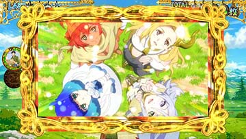 スマスロ とんでもスキルで異世界放浪メシ エンディング中のイラスト:金枠 → 設定4以上
